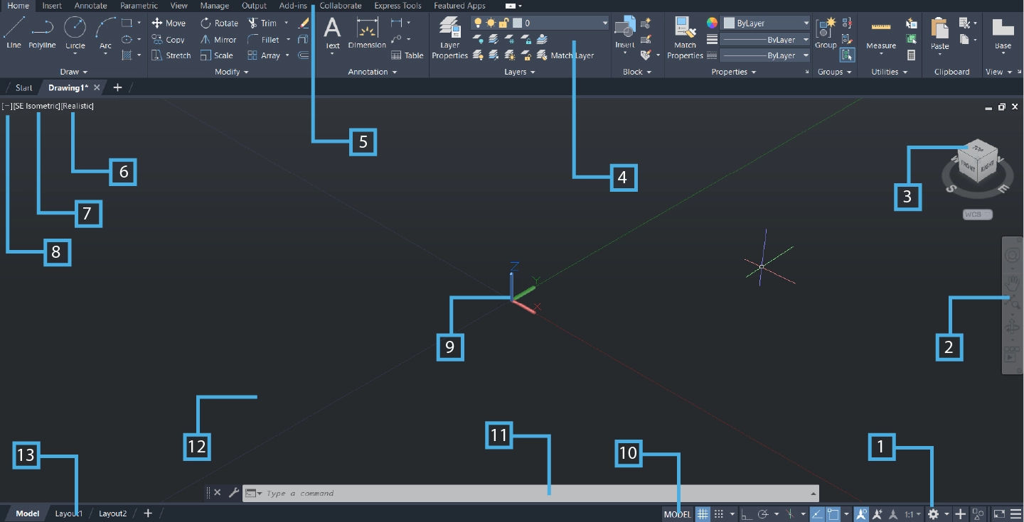 AutoCAD Interface Guide: From Beginner to Pro