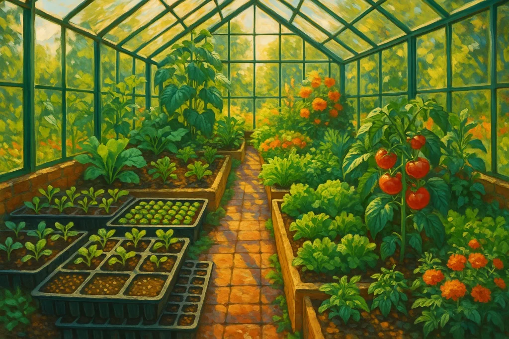 Learn organic greenhouse pest control strategies for American growers. Discover natural disease management, integrated pest management (IPM) techniques, and sustainable solutions for healthy crops.